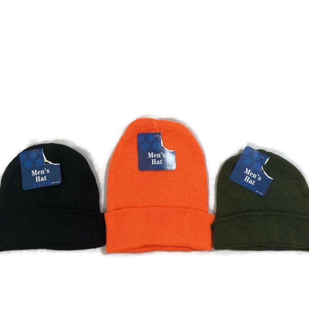 Lot of‎ three Brand New Men’s Winter Hats